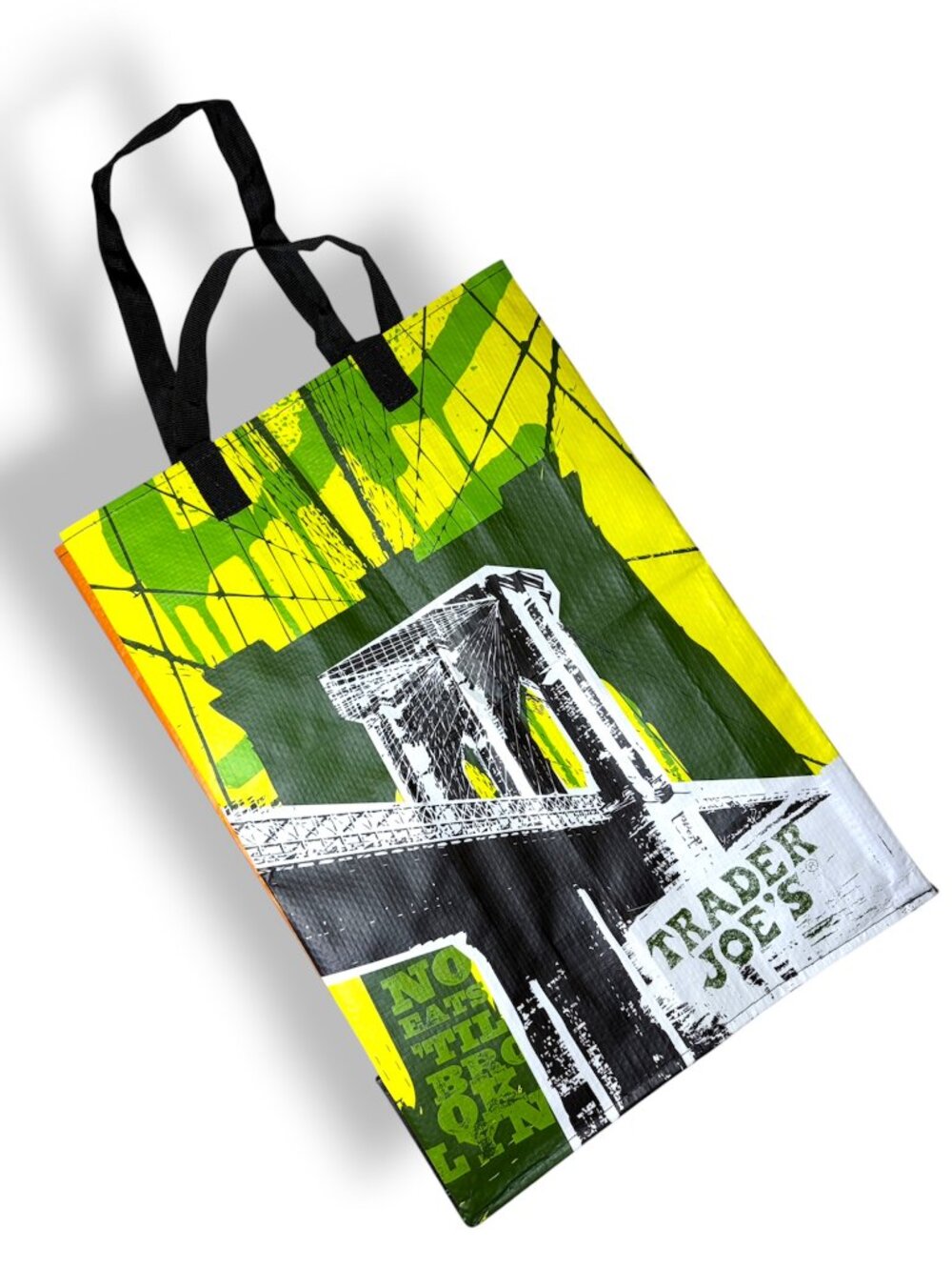 Trader Joe's NYC New York Brooklyn Reusable Shopper Tote Bag